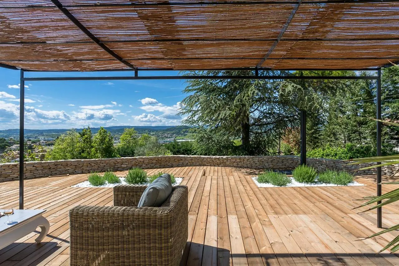 Villa Domitia Chambre d'Hôtes Luberon Bonnieux Couette-café