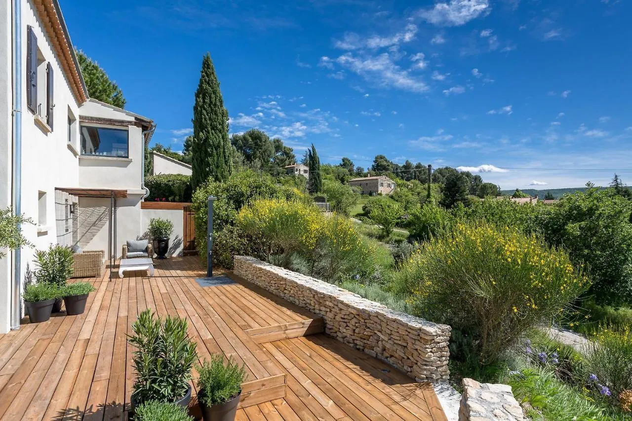 Villa Domitia Chambre d'Hôtes Luberon Bonnieux Couette-café